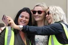 Nothing beats a selfie at Aonach Jack for Catherine Coyle, Sheila Greene and Mary Ferry.