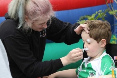 Face painting time at Aonach Jack in Meenaleck.