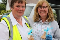 Marie Gallagher and Alison Quinn at Aonach Jack.