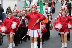 St Catherine's Band, Killybegs on parade at the Burtonport festival.