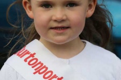 Amy Leigh O'Donnell, Burtonport festival princess at the official opening.