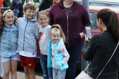 Time for a photo at the opening of the Burtonport festival. (Photos by Eoin Mc Garvey)