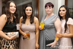 Mikayla Scott, Rachel Mc Fadden,Kay Scott and Kate Mc Fadden in the Waterfront Hotel, Dungloe for the charity cancer dinner dance.