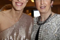 The Joyce sisters, Siobhan and Donna at the charity dinner dance in Dungloe.