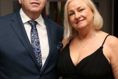 Pat and Frances Boyle arriving for the cancer charity dinner dance in the Waterfront Hotel. (Pictures by Eoin Mc Garvey)