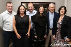 Members of the Doherty clan at the charity cancer dinner dance in Dungloe.