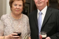 Carol and David Alcorn at the charity dinner dance in Dungloe.