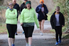 Arriving for Parkrun 200 in Dungloe on Saturday morning.