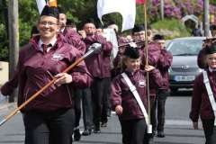 The Craickamore band in Annagry for the annual Feile Anagaire. (Photos by Eoin Mc Garvey)