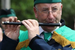 Eamon Rodgers on flute duties at the annual Feile Anagaire. (Photos by Eoin Mc Garvey)