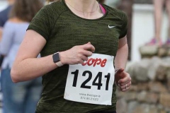 Mairead Doherty completing the Maghery 5k.