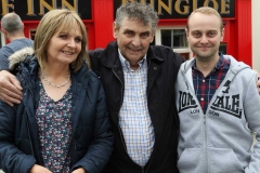 Ann O'Donnell, Paddy Gillespie and James Gillespie pictured at the Mary from Dungloe country concert.