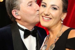 A little kiss from Daniel for Roisin Maher, 2019 Mary from Dungloe winner. (Pictures by Eoin Mc Garvey)