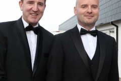 Jerome and Greg Hughes arriving for the Mary from Dungloe Gala Ball.