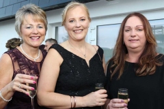 Christine Wallace, Emma Mc Garvey and Amanda Sharkey at the Mary from Dungloe Gala Ball.