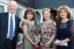 PAtrick Brennan, Annemarie Mv Cullough, Fionnuala Coyle and Dolores Mc Cullough at the Mary from Dungloe Gala Ball.