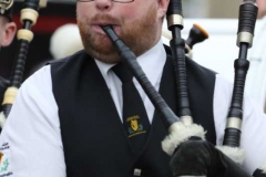 A piper with the Limavady band at the Mary from Dungloe carnival parade. (Photos by Eoin Mc Garvey)