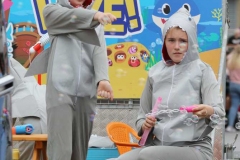 Baby Shark at the Mary from Dungloe carnival parade.