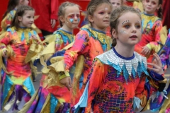 Adding a bit of colour to the Mary from Dungloe carnival parade.