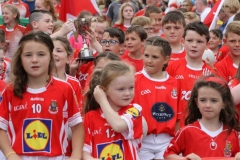 Dungloe GAA at the Mary from Dungloe parade.