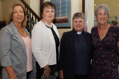 Carmel Bonner, Cllr Noreen Mc Garvey, Rev Liz Johnson and Anthea Atkinson at the opening reception of the Mary from Dungloe festival.