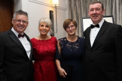 Diarmuid Doherty, Colette Doherty, Sara Smith and Padraig Smith at the RNLI dinner in Dungloe.