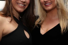 Madeline Holdsworth and Lauren Boyle at the RNLI event in the Waterfront Hotel.