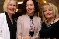 Sharon Gallagher, Rosaline Mc Elhatton and Margaret O'Donnell at the RNLI gala event.