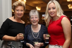Rosie Street, Annie Parks and Niamh Keeney at the RNLI and Dungloe Hospital fundraising event.