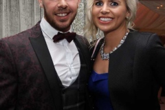 David Flynn and Kelly Wilson at the RNLI gala dinner in Dungloe.
