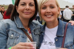 Grainne Mc Neilis and Caitriona Campbell at the Sult music festival in Gweedore at the weekend. (Photos by Eoin Mc Garvey)