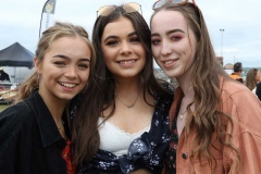 Sorcha Stockman, Aoibhin O Dea and Siubhan Stockman at Sult 2019 in Gweedore.